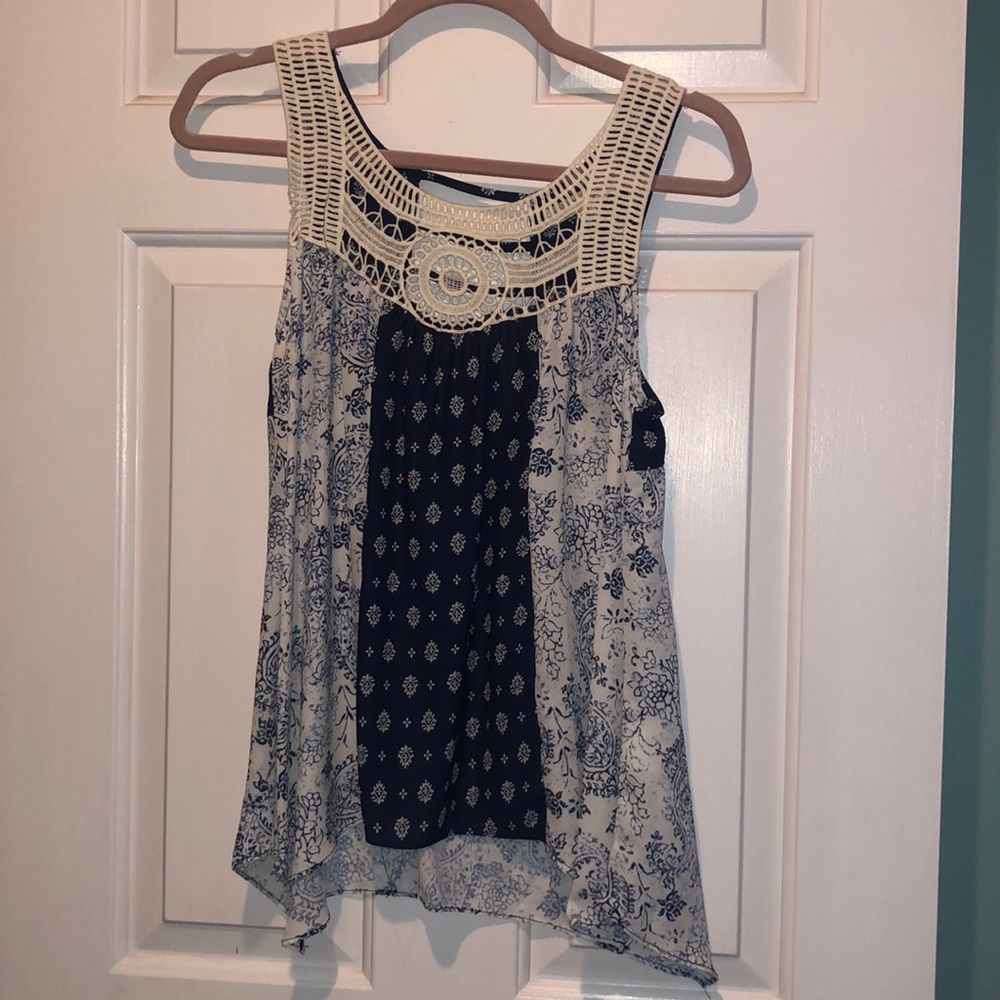 Multicolored tank top- size small